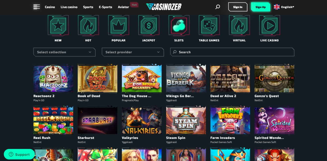 JetX Crash Game At Casinozer Casino