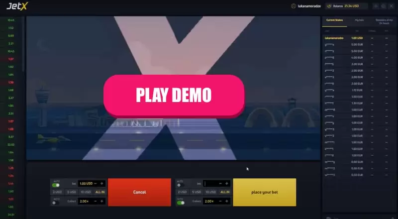 JetX Demo Game: Dive Into The Free Game Experience